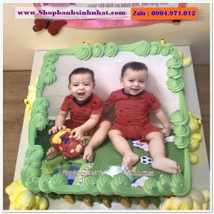 Bánh Sinh Nhật In Hình Ảnh - H413